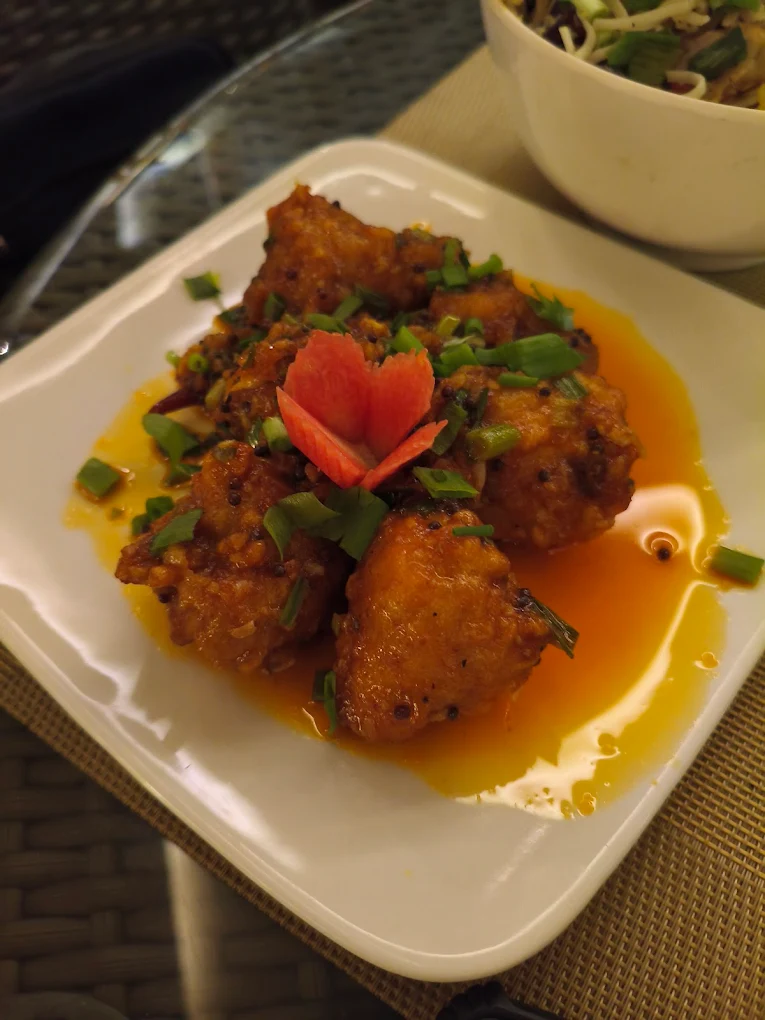 Chilli fish starter