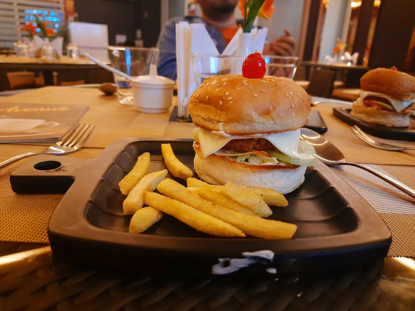 Chicken burger
